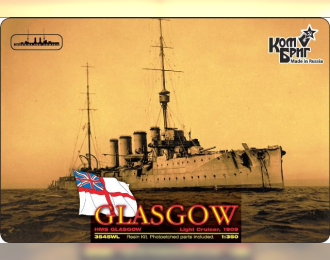 Сборная модель HMS Glasgow Light Cruiser, 1910