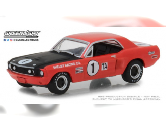 FORD Mustang Shelby #1 Jerry Titus & Ronnie Bucknum 1968