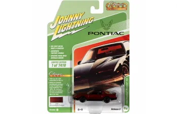PONTIAC Firebird T/A (1984), dark red / black