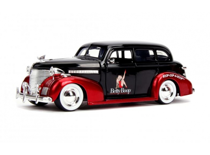 CHEVROLET Master Deluxe (1939), black / red