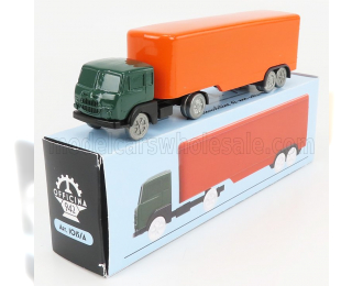 FIAT 682 T2 Truck Semirimorchio Furgonato (1955), Green Orange