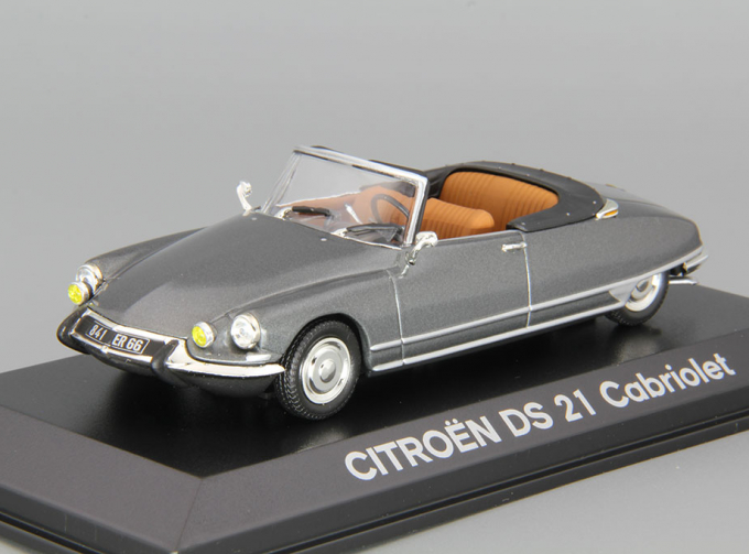 CITROEN DS 21 Cabriolet (1972), grey metallic