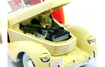 CORD 810 (1936), yellow with white roof