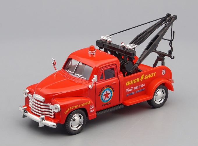 CHEVROLET 3100 Wrecker (1953), red