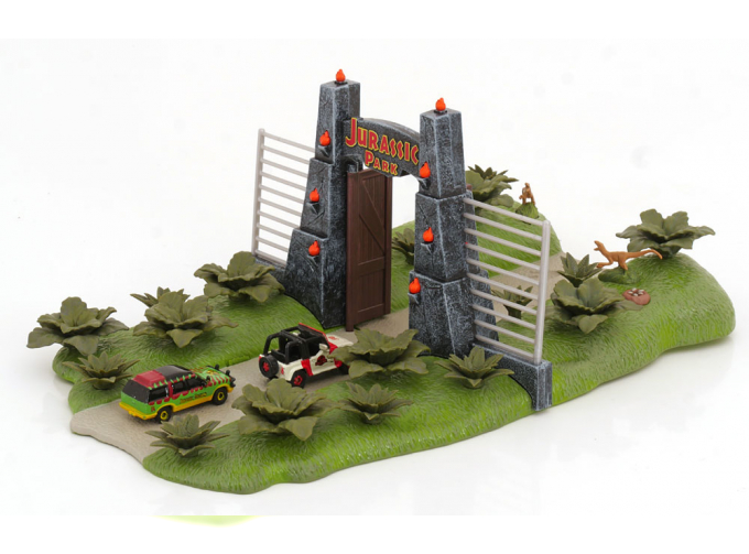 DIORAMA Jurassic World Nano Scene Jurassic Park