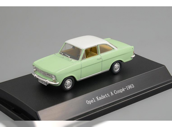 OPEL Kadett A Coupe (1963) Green See / White
