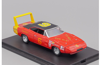 DODGE Charger Daytona (1970) Racing Car, red / black / yellow