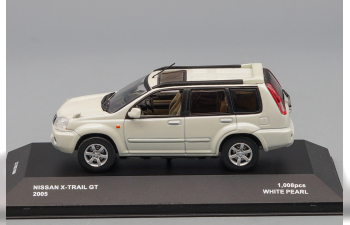 NISSAN X-Trail GT 2005, white pearl