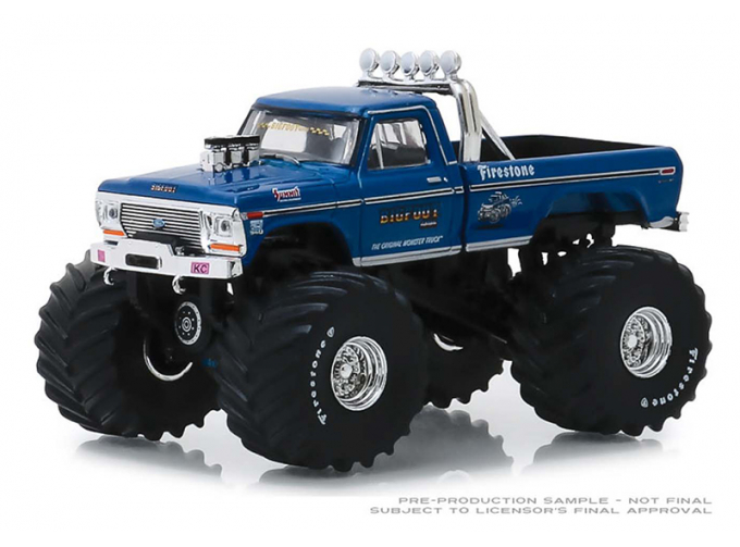 FORD F-250 Monster Truck Bigfoot #1 (Clean Version with 66-Inch Tires) 1974