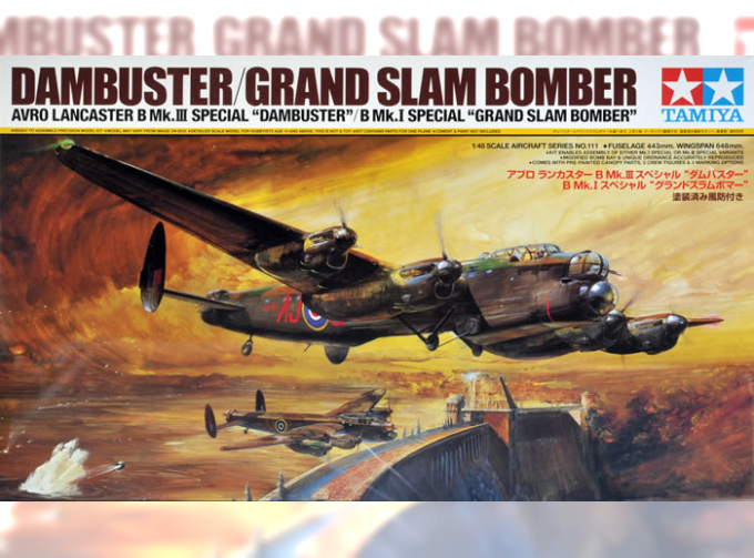 Сборная модель Avro Lancaster B Mk.III Sp. - B Mk.I Sp "Grand Slam Bomber"