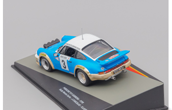 PORSCHE 911 Sc 3.0l Gitanes (night Version) №3 Winner Rally Montecarlo (1978) Jean Pierre Nicolas - Vincente Laverne, Blue White