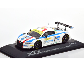 AUDI R8 Lms Team Hcb Rutroni Racing N 11 Fia World Gt Cup Macau 2017 L.di Grassi, White