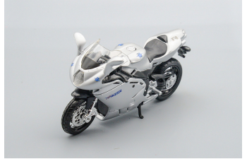 MV Agusta F4S 1+1, Silver