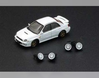 SUBARU Impreza WRX (2001) (праворульный), белый