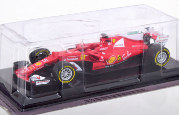 FERRARI F1 Sf70h #5 Season (2017) Sebastian Vettel - Blister Box, red