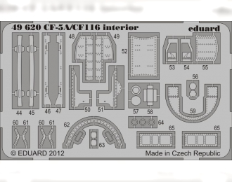 Фототравление для CF-5A/CF-116 interior S.A.