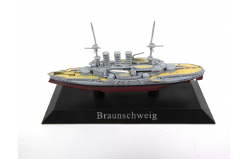 BRAUNSCHWEIG LINER WARSHIP GERMANY 1902