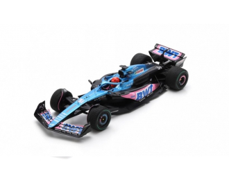 ALPINE F1 A523 Team Bwt Alpine №31 3rd Monaco Gp (2023) Esteban Ocon, Blue Pink