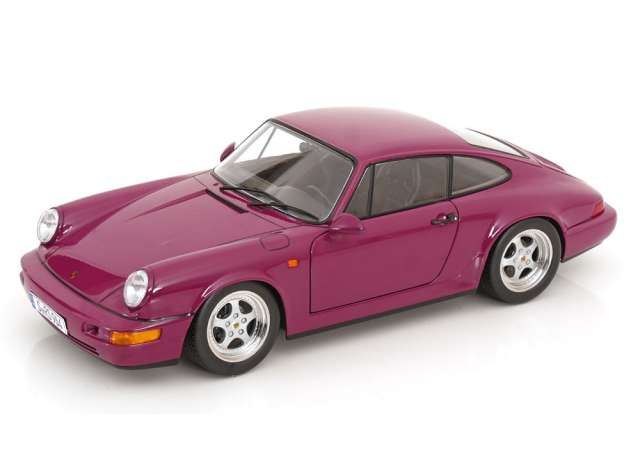 PORSCHE 911 (964) RS with Speedline-Rims (1992), ruby red
