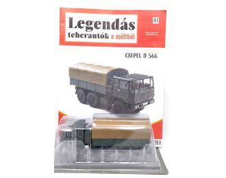 Csepel D566 6X6 altaya, Kultowe Ciezarowki PRL-u 41