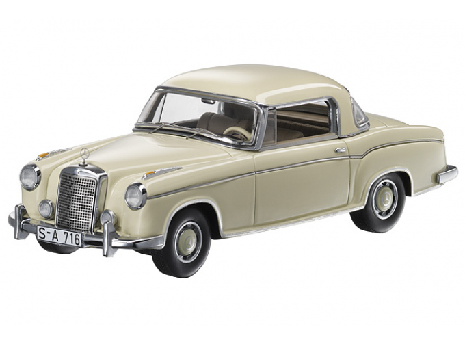 MERCEDES-BENZ W180 220S Coupe, ivory 