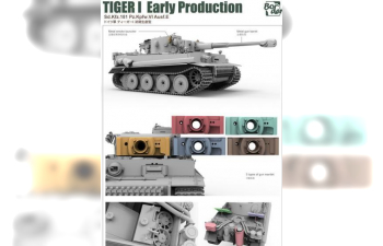 Сборная модель Tiger I BATTLE OF KURSK