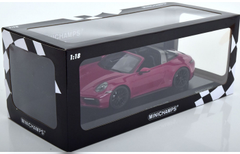 PORSCHE 911 (992) Targa 4 GTS (2021), Purple-red