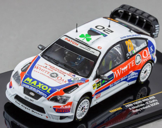 FORD Focus WRC 20 11th Rally Ireland (A.Machale - K.Duffy) 2009, white