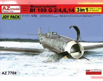 Сборная модель Messerschmitt Bf 109G-2/G-4/G-6/G-14