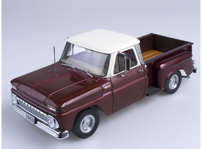 CHEVROLET C-10 Stepside Pickup (1965), maroon irid