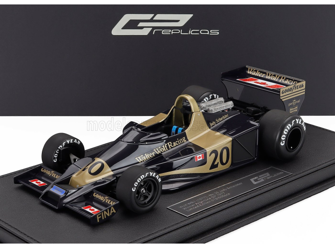 WOLF F1 Wr1 №20 Winner Argentine Gp Jody Scheckter (1977) , Blue Gold