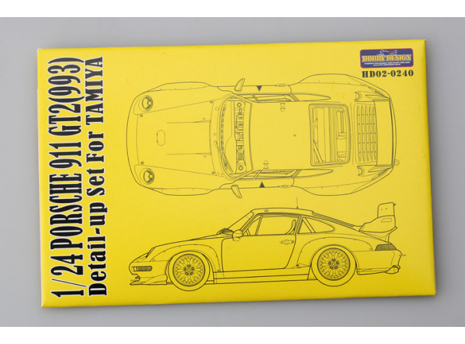 Набор для доработки Porsche 911 GT2(993) Detail-up Set для моделей T（PE+Resin+Metal parts）