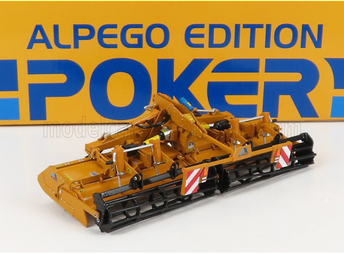 ACCESSORIES Compact Disc Poker Alpego C/gabbia, Yellow Black