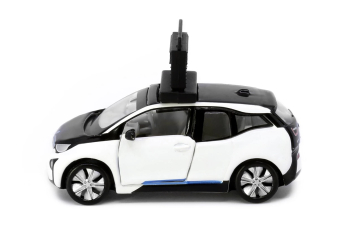 BMW i3 Marathon Clock Car, Capparius White, [10km]
