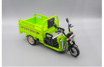 Трицикл электро, светло-зелёный, 24 см