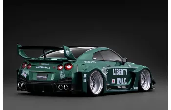 NISSAN 35GT-RR LB-Silhouette WORKS GT, green metallic
