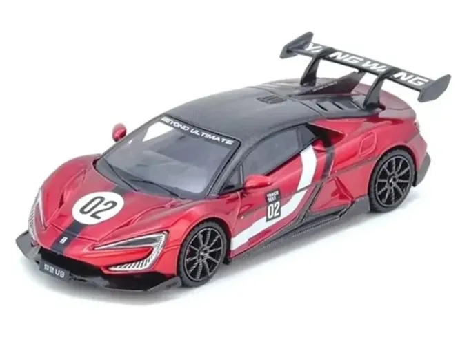 YANGWANG U9 Nurburgring Test Car *World Fastest EV Supercar* (2025), red/black 