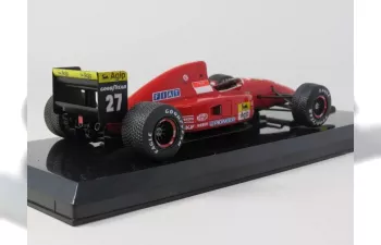 FERRARI F1 F92a №27 Season (1992) Jean Alesi - Con Vetrina - With Showcase, Red Black
