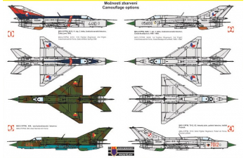 Сборная модель MiG-21PFM “Fishbed F”