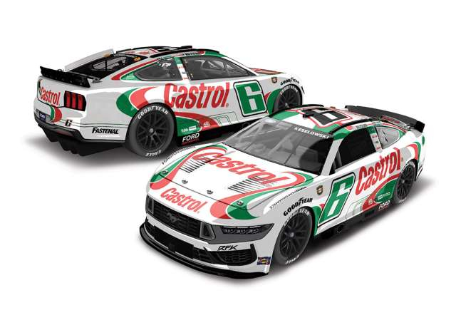 FORD Mustang #6 Brad Keselowski *Castrol* white/red/green 2024