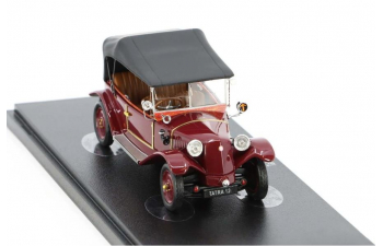 TATRA 12 convertible closed (1926), dark red