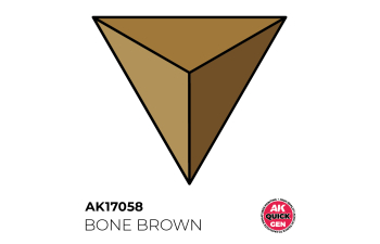 Краска акриловая QUICK GEN - Костяно-коричневый / BONE BROWN, 18мл