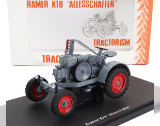 KRAMER K18 Alesschaffer Tractor Germany (1936), Grey Red