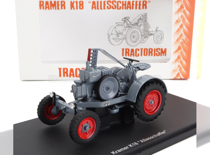 KRAMER K18 Alesschaffer Tractor Germany (1936), Grey Red