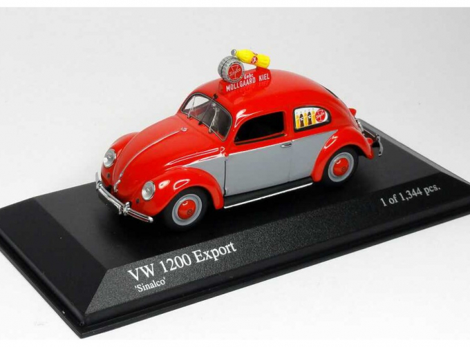 VOLKSWAGEN 1200 Export SINALCO (1951), red/grey