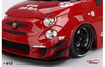 FIAT Nuova 500 Abarth 595 Lb Works №49 Abas (2024), Red