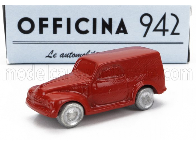 FIAT 500c Van Furgoncino (1949), Red