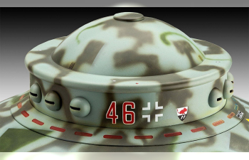 Сборная модель Дисколет Flying Saucer Haunebu II