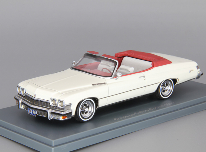 BUICK LeSabre Convertible (1974), white / red