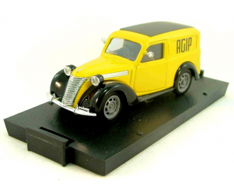 FIAT 1100 Furgone Agip Petroli (1950), Serie a nanna dopo Carosello, yellow / black